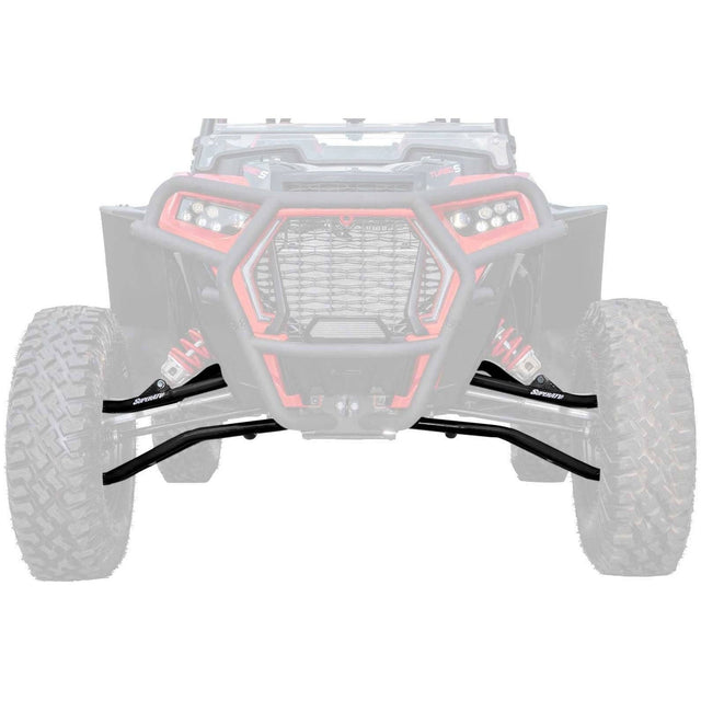 Polaris RZR Turbo S High Clearance 1.5" Offset A-Arms | SuperATV