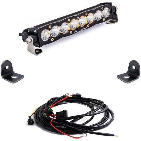 Polaris RZR Turbo S8 Hood Mount Light Bar Kit