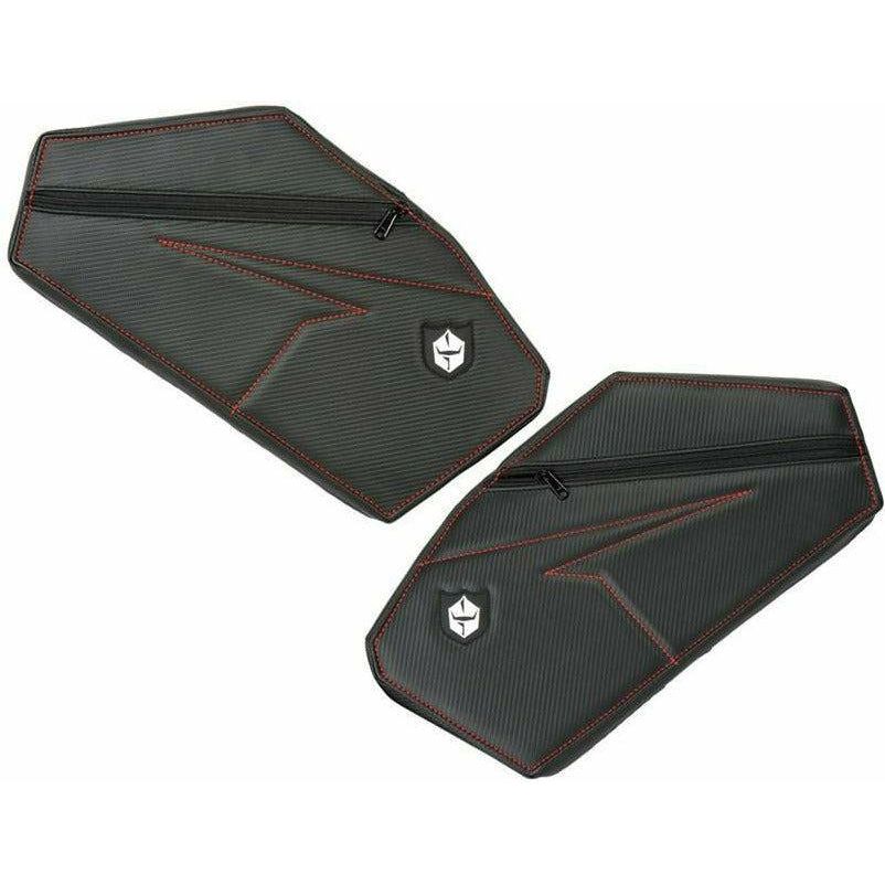 Polaris RZR Pro / Turbo R Rear Door Knee Pads with Storage | Pro Armor