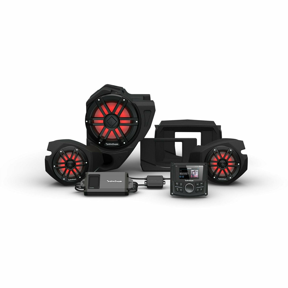 Rockford Fosgate Polaris RZR Stage 3 Audio Kit