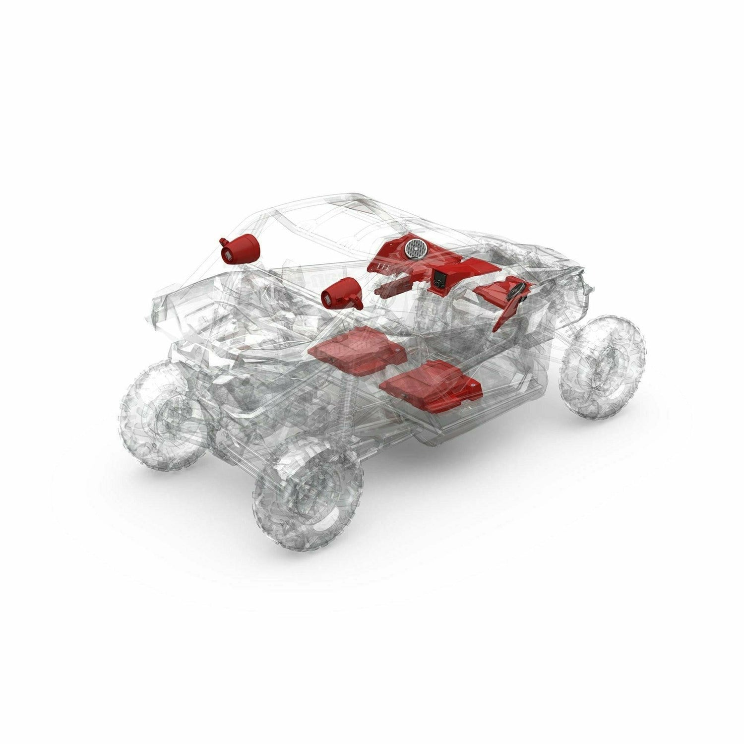 Rockford Fosgate Can Am Maverick X3 Stage 5 Audio Kit