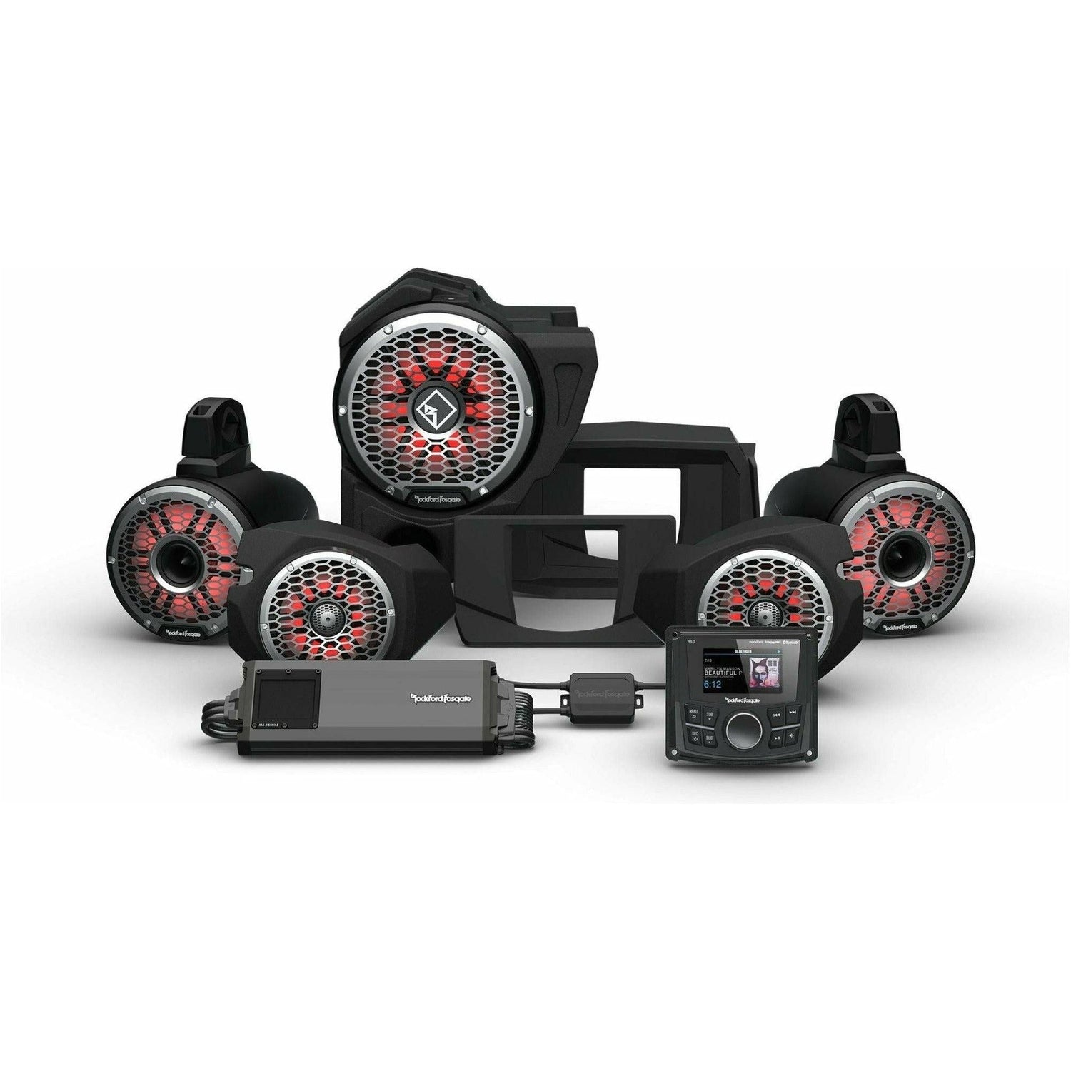 Rockford Fosgate Polaris RZR Stage 6 Audio Kit
