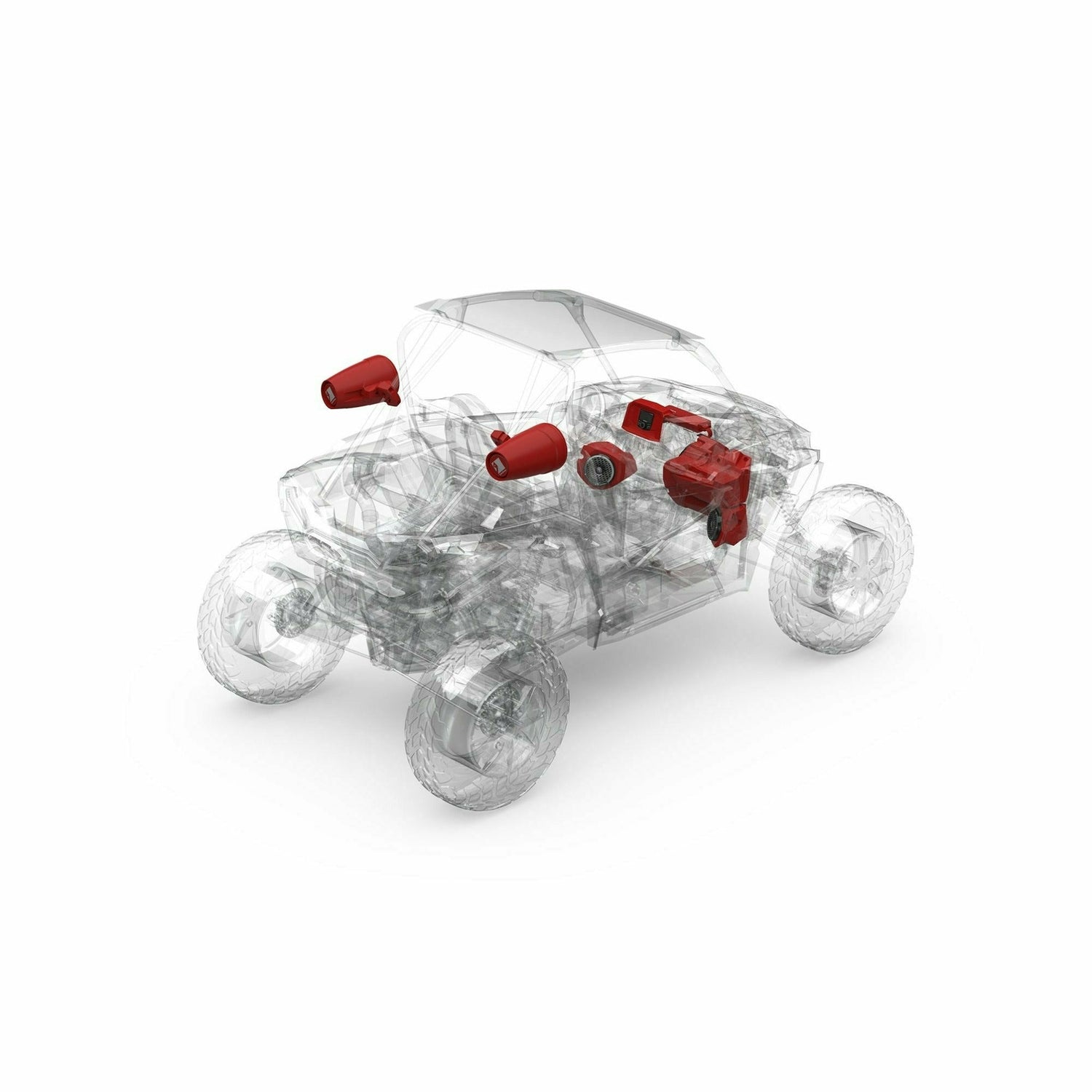 Rockford Fosgate Polaris RZR Stage 6 Audio Kit