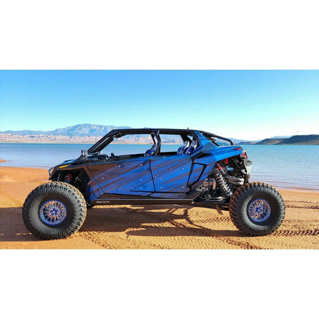 SDR Motorsports Polaris RZR PRO R (4-Door) Fastback Shorty Cage (RAW)