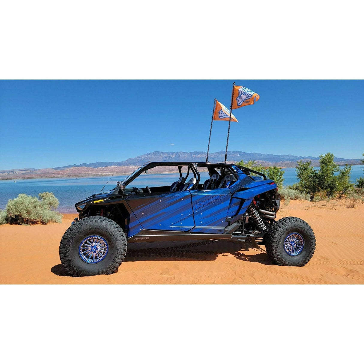 SDR Motorsports Polaris RZR PRO R (4-Door) Fastback Shorty Cage (RAW)