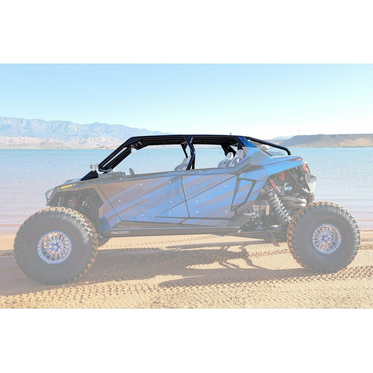 SDR Motorsports Polaris RZR PRO R (4-Door) Fastback Shorty Cage (RAW)