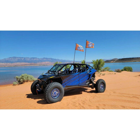 SDR Motorsports Polaris RZR PRO R (4-Door) Fastback Shorty Cage (RAW)