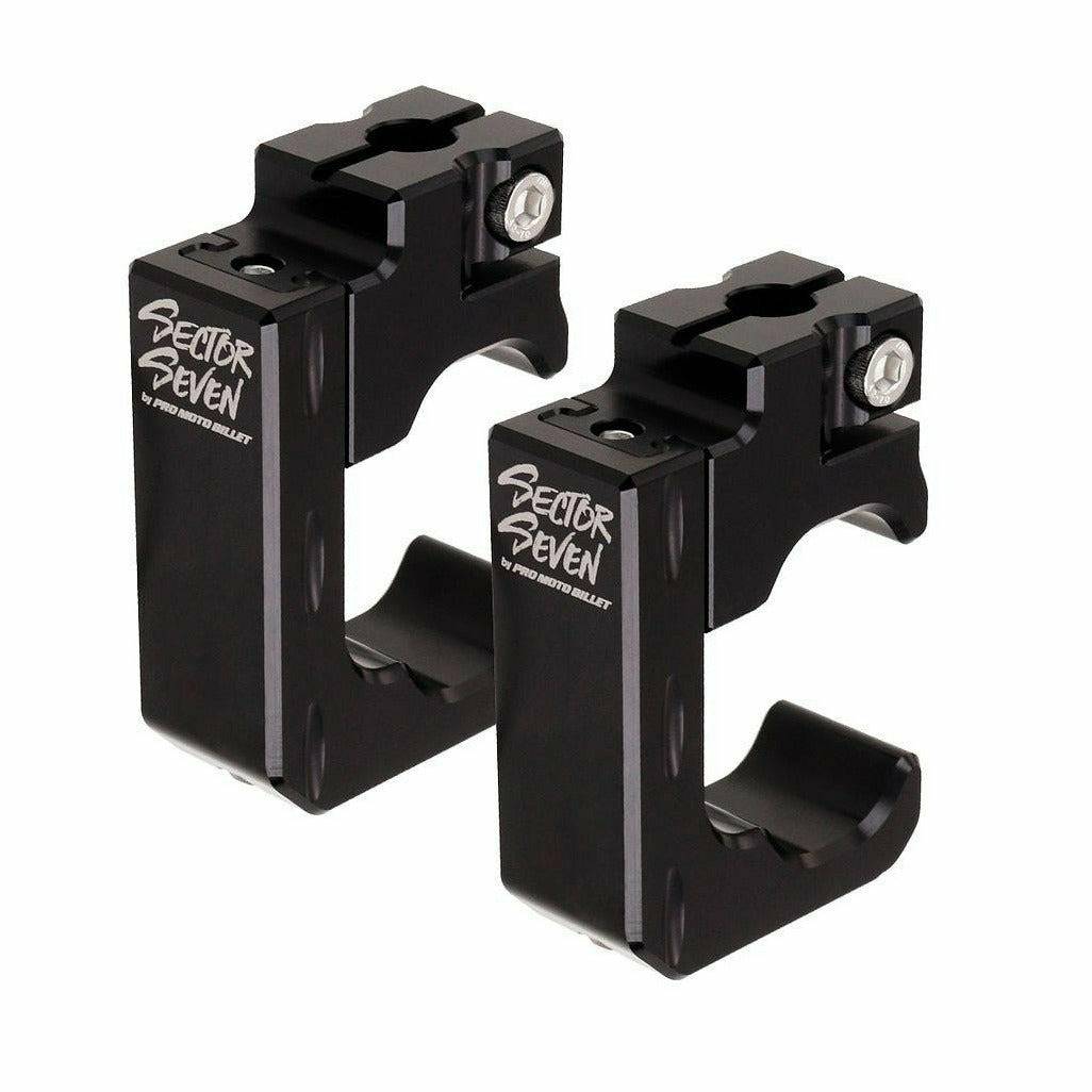 Sector Seven Universal Mirror Clamps - Kombustion Motorsports