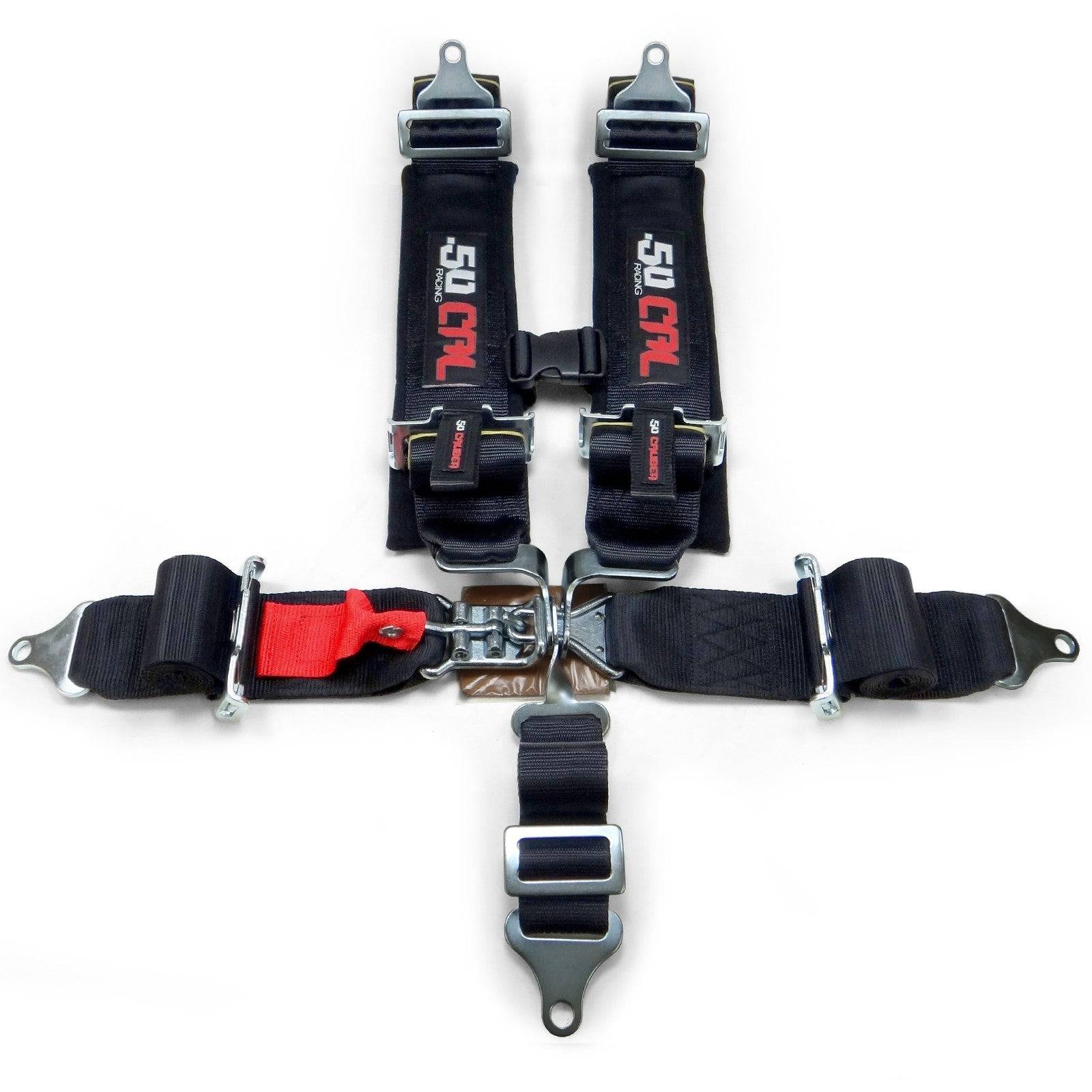 SFI Approved 3" 5-Point Safety Harness Seat Belt 50 Caliber Racing