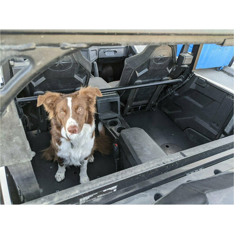 SSS Off-Road Cargo Rack / Dog Seat - Back Seat Conversion Kit for Polaris General XP 4 1000