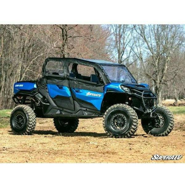 SuperATV Can Am Maverick Sport MAX 4-Door Primal Soft Cab Enclosure Upper Doors