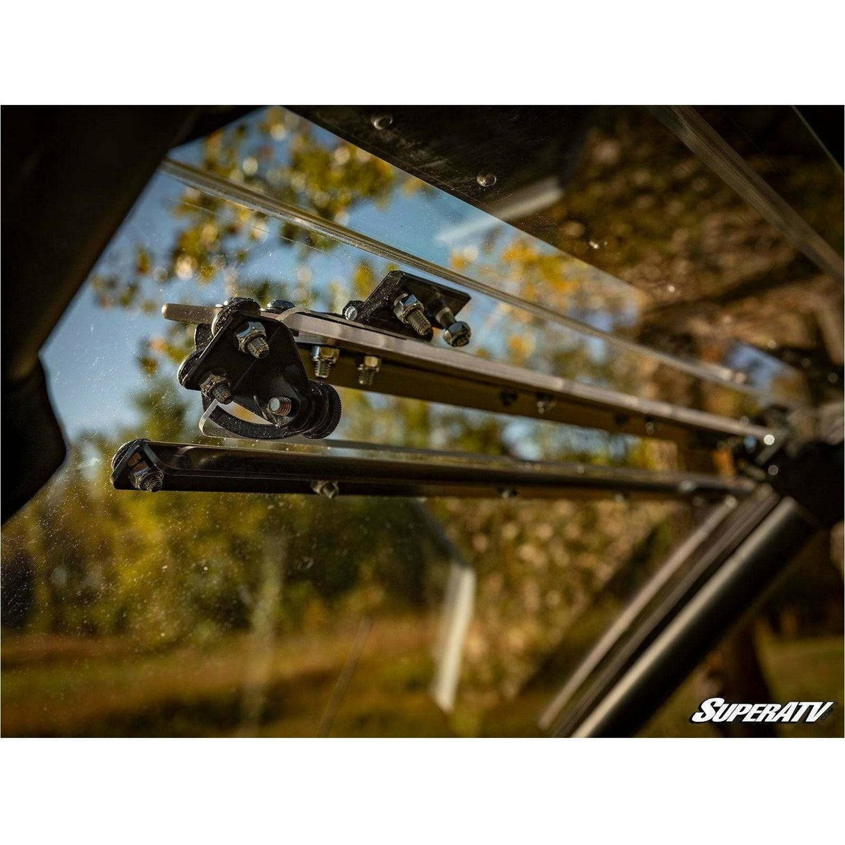 Kawasaki KRX Scratch Resistant Vented Full Windshield | SuperATV