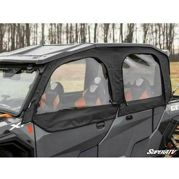SuperATV Polaris General XP 1000 4-Door Primal Soft Cab Enclosure Upper Doors