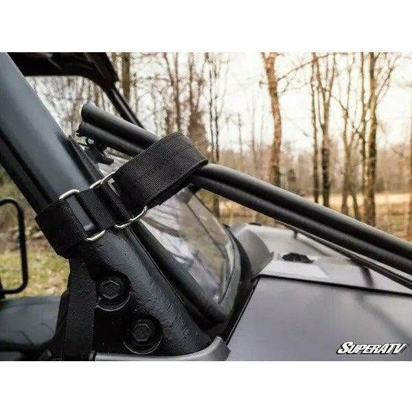 SuperATV Polaris Ranger XP 570 Scratch Resistant Flip Down Windshield