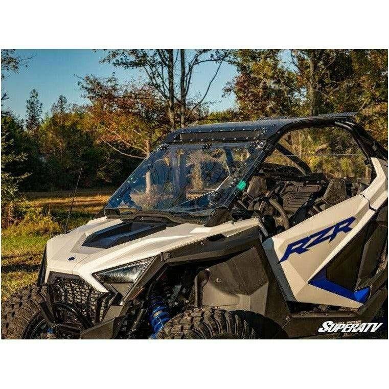 Polaris RZR Pro XP Scratch Resistant Flip Windshield | SuperATV