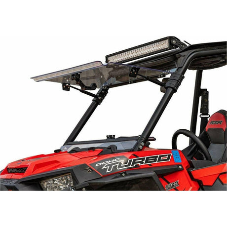 Polaris RZR S 1000 Scratch Resistant Flip Windshield | SuperATV