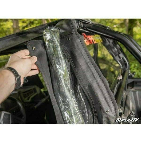 SuperATV Polaris RZR S 900 2-Door Primal Soft Cab Enclosure Upper Doors
