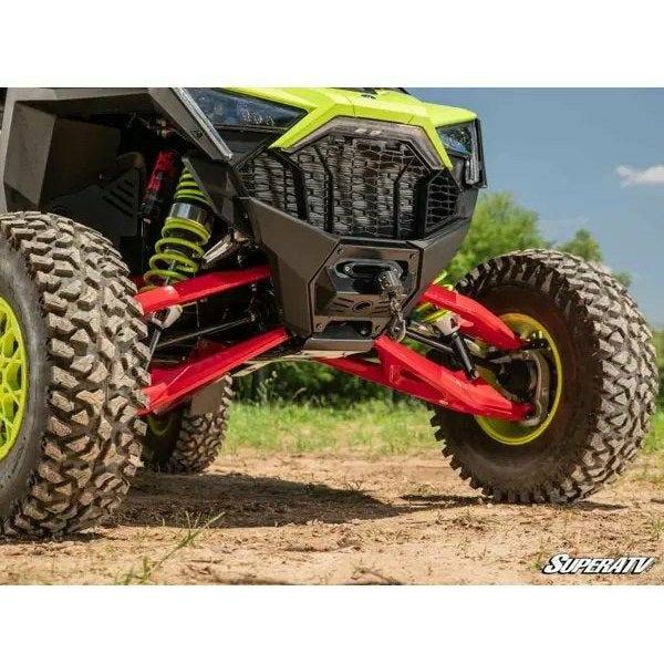 SuperATV Polaris RZR Turbo R Winch Mounting Plate