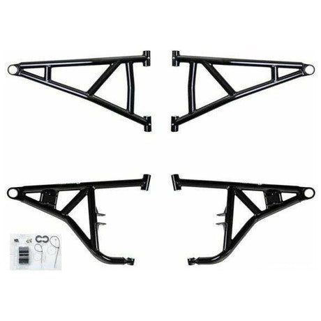 SuperATV Polaris RZR XP Turbo High Clearance A-Arms
