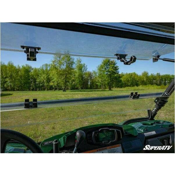 SuperATV Yamaha Viking Scratch Resistant Flip Windshield