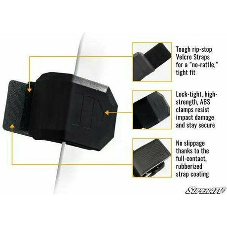 SuperATV Yamaha Wolverine RMAX Vented Full Windshield