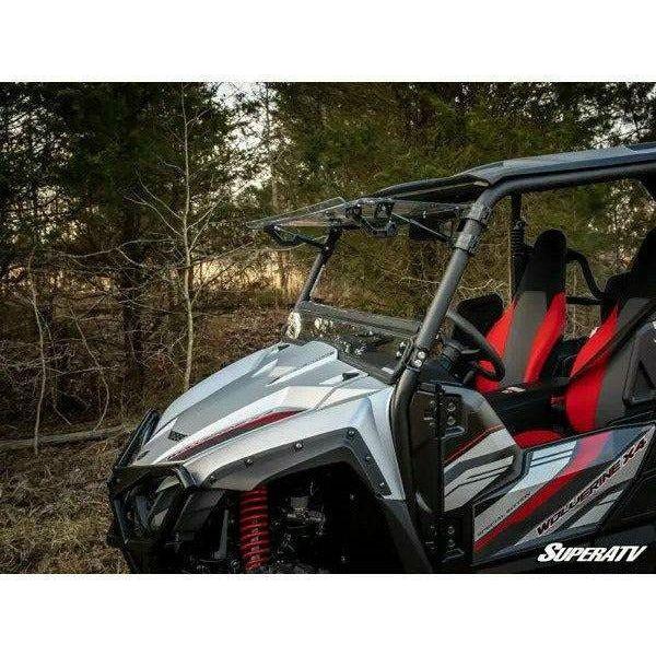 SuperATV Yamaha Wolverine X2 Scratch Resistant Flip Windshield
