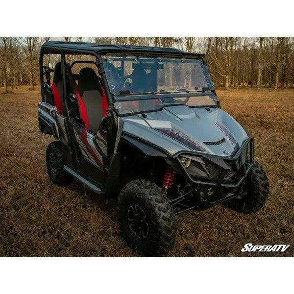 SuperATV Yamaha Wolverine X2 Scratch Resistant Flip Windshield