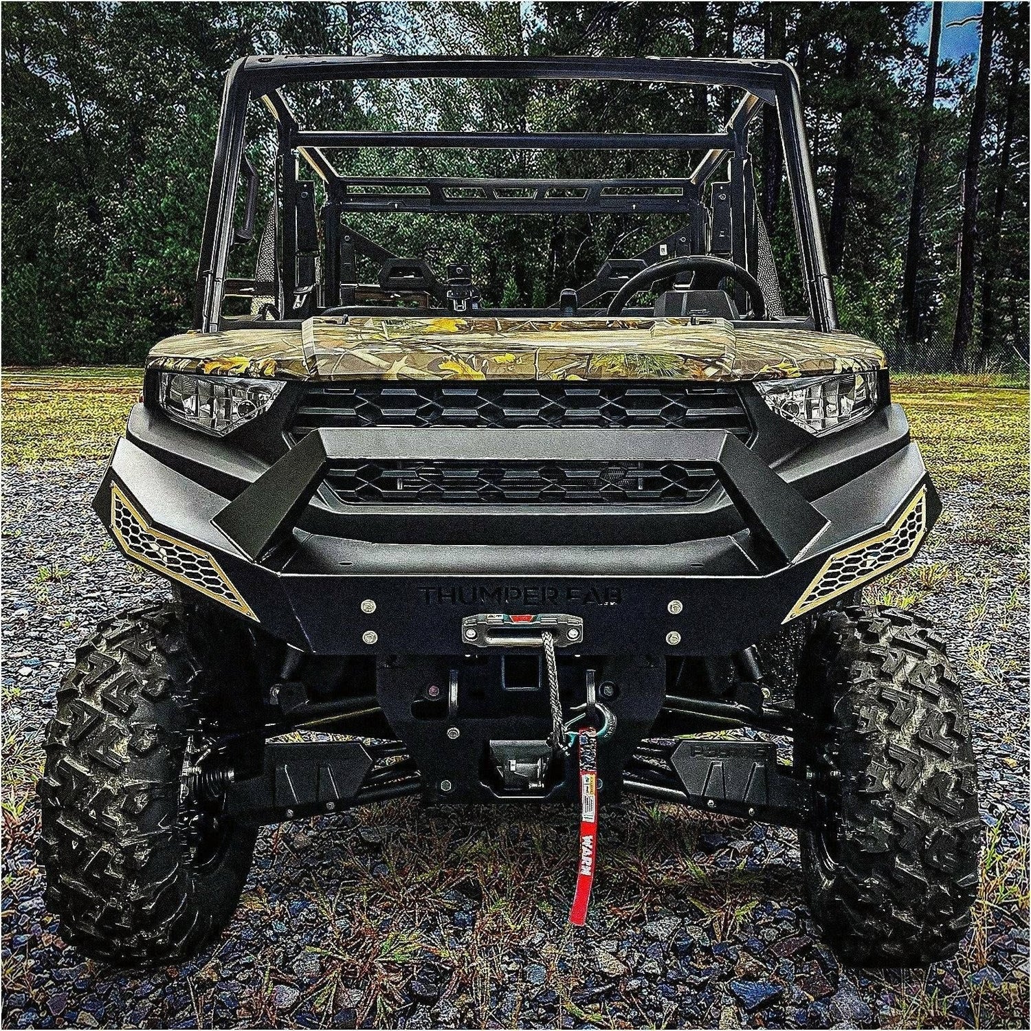 Thumper Fab Polaris Ranger 1000 Front Bumper