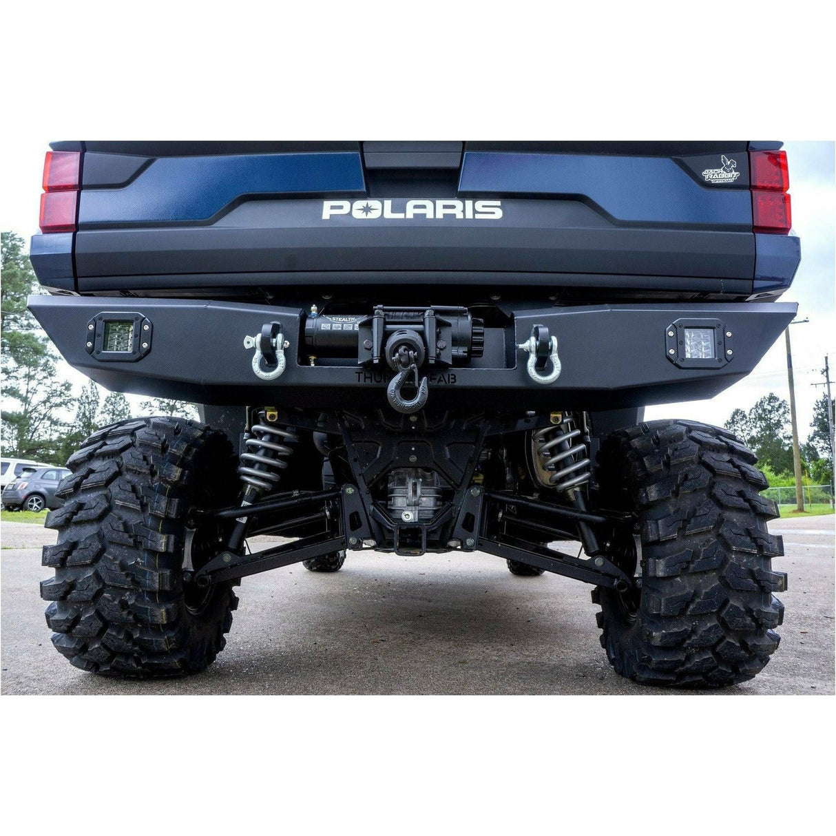 Thumper Fab Polaris Ranger (2018+) Rear Winch Bumper