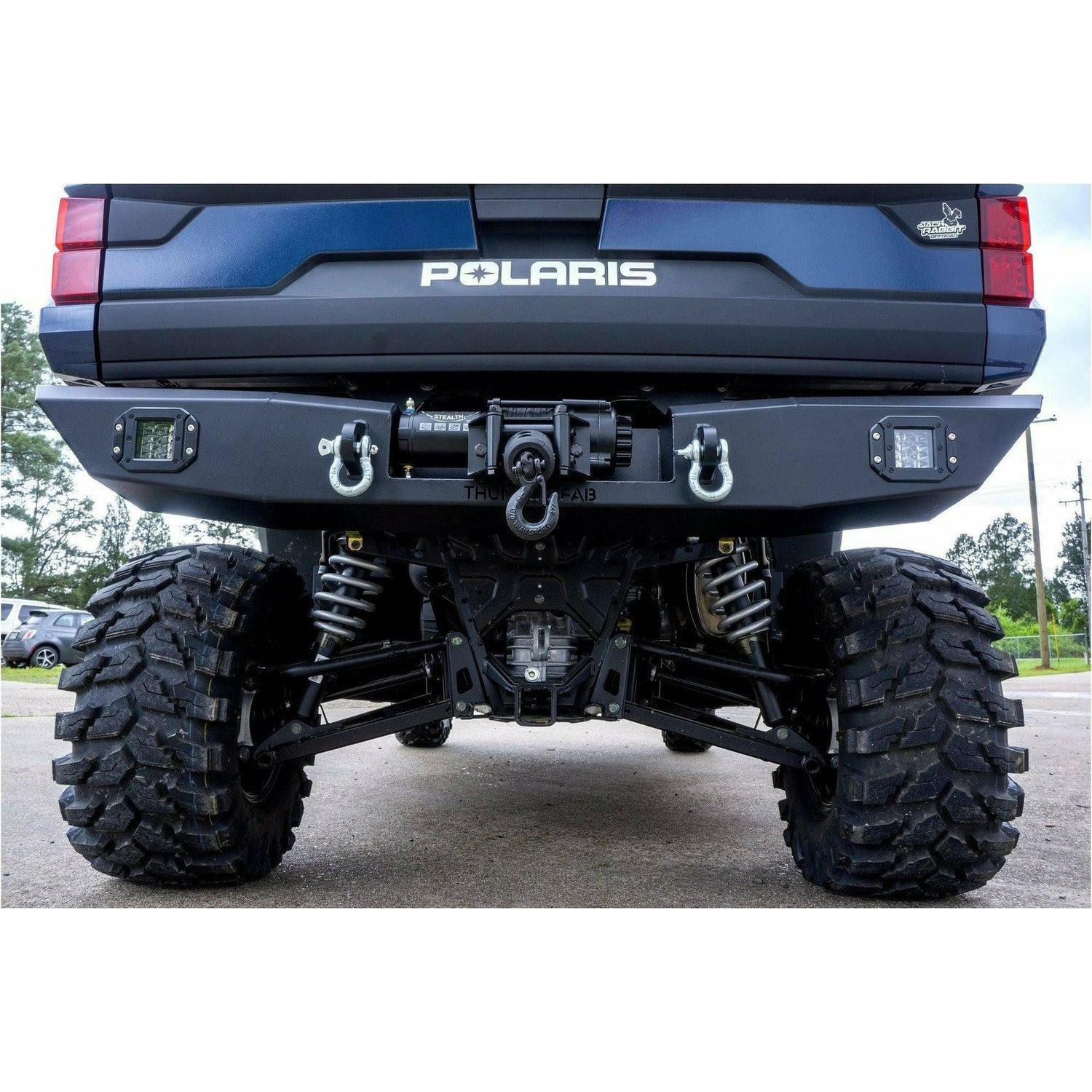 Thumper Fab Polaris Ranger (2018+) Rear Winch Bumper