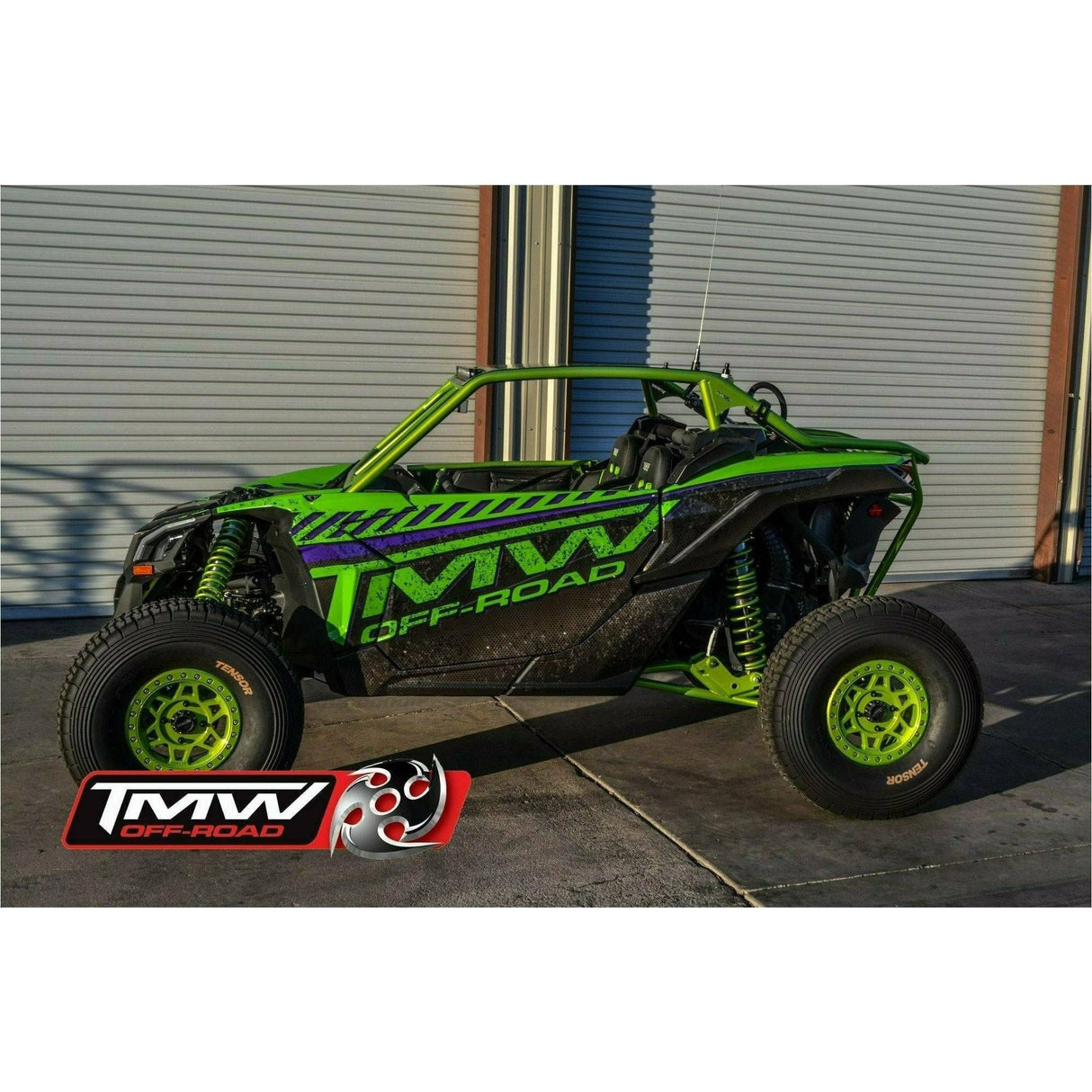 TMW Off-Road Can Am Maverick X3 (2017-2019) Stealth Cage with Roof (Raw)