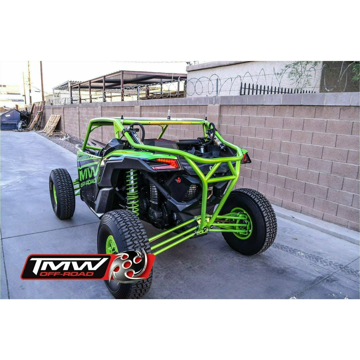 TMW Off-Road Can Am Maverick X3 (2017-2019) Stealth Cage with Roof (Raw)