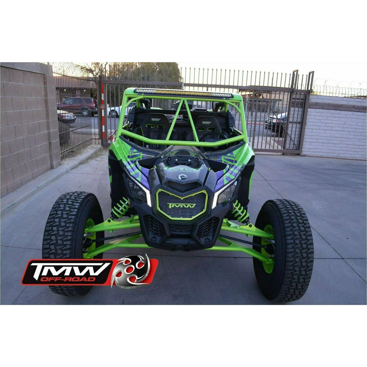 TMW Off-Road Can Am Maverick X3 (2017-2019) Stealth Cage with Roof (Raw)