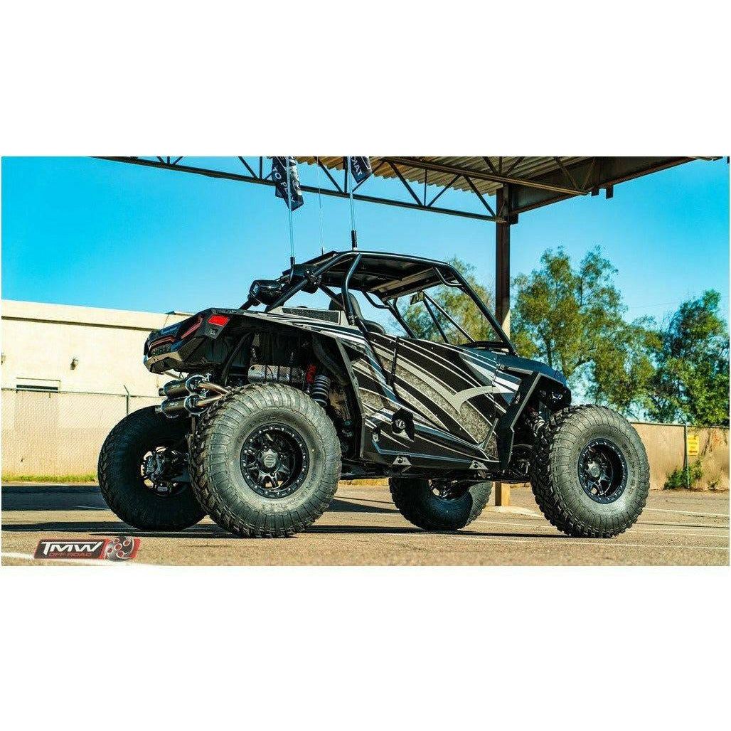 Polaris RZR (2019+) Raw Sand Slayer Speed Cage with Roof | TMW Off-Road