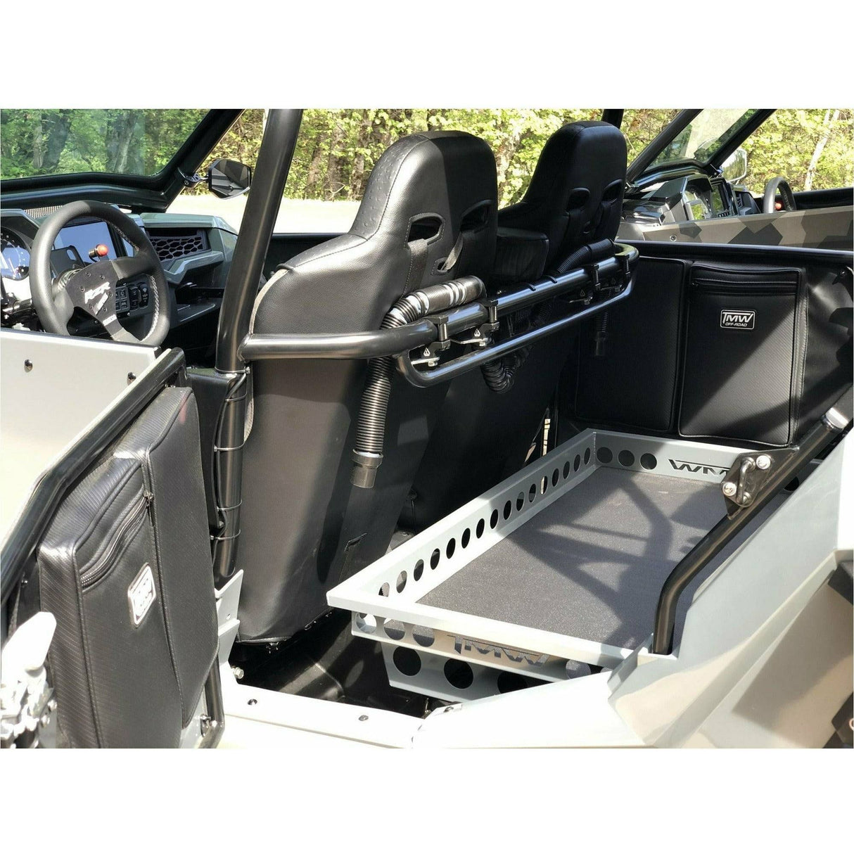 Polaris RZR Rear Seat Delete Tray | TMW Off-Road