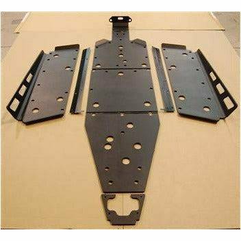 Polaris RZR S 1000 / S 900 Full Skid Plate with Sliders - Kombustion Motorsports