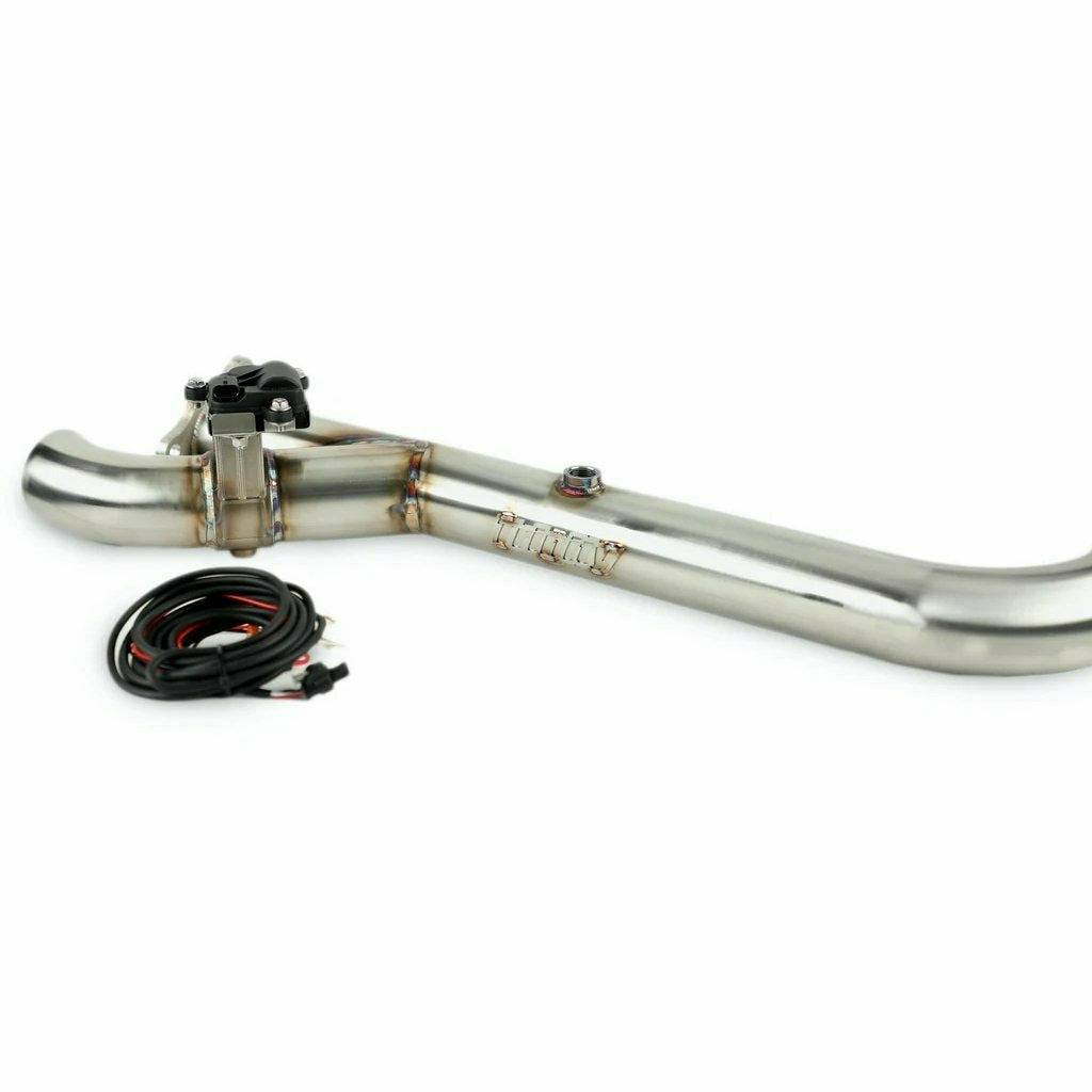 Trinity Racing Polaris RZR PRO XP Side Dump Header Pipe with Electronic Cutout