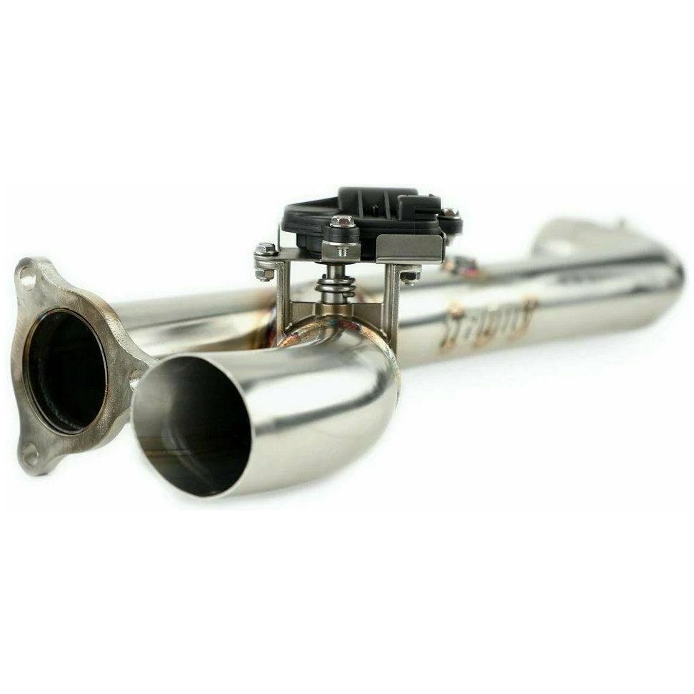 Trinity Racing Polaris RZR PRO XP Side Dump Header Pipe with Electronic Cutout