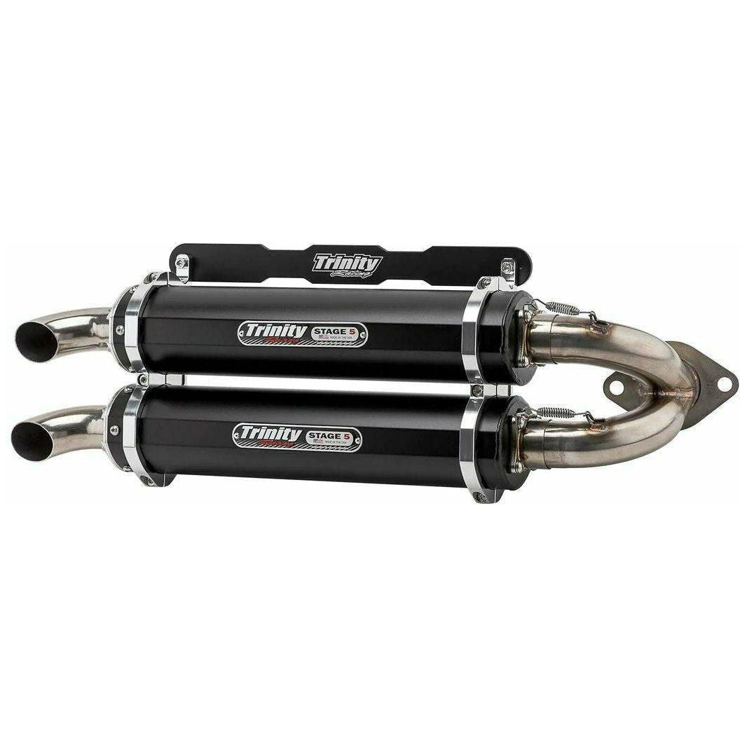 Trinity Racing Polaris RZR RS1 Dual Slip On Exhaust