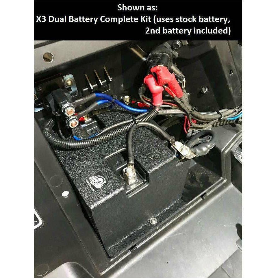 Can Am X3 Dual Battery Mount | UTV Stereo