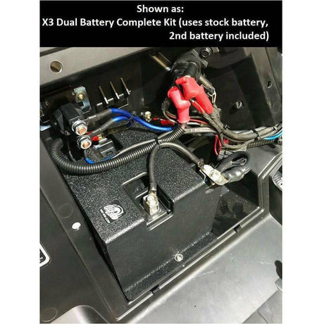 Can Am X3 Dual Battery Mount | UTV Stereo