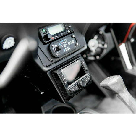UTV Stereo Polaris RZR Under Dash Display Mount
