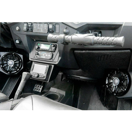 UTV Stereo Polaris RZR Under Dash Display Mount