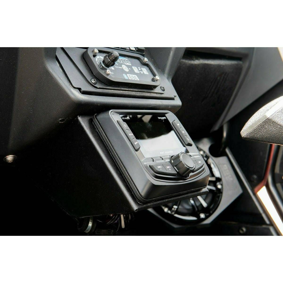 UTV Stereo Polaris RZR Under Dash Display Mount