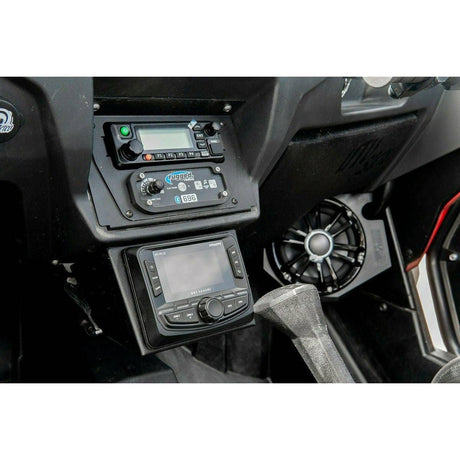 UTV Stereo Polaris RZR Under Dash Display Mount