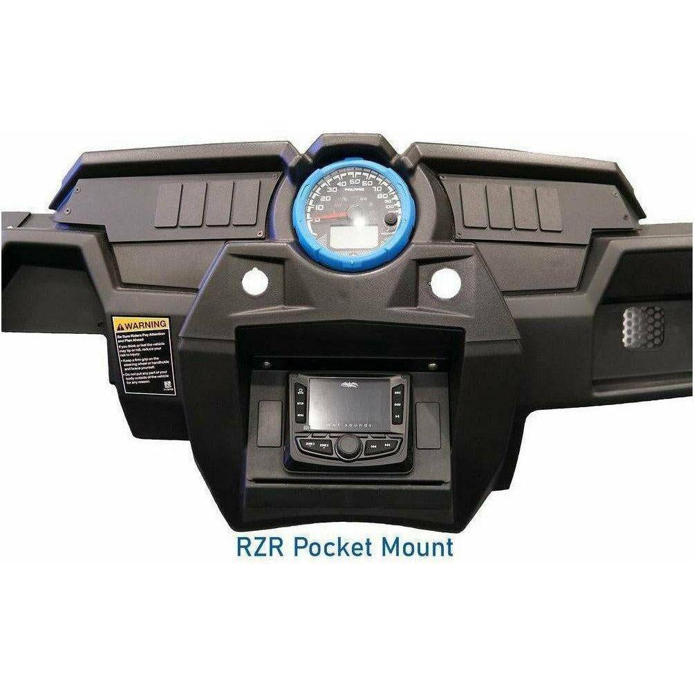 Polaris RZR Head Unit Mounting Bracket | UTV Stereo