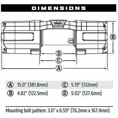 Warn AXON 45-S Winch