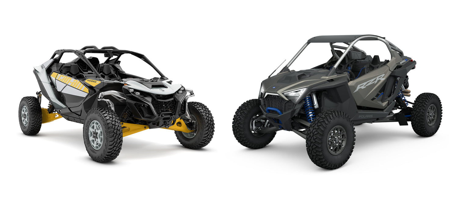 Polaris RZR Pro R vs. Can-Am Maverick R: A Comparison of Two Off-Road Titans