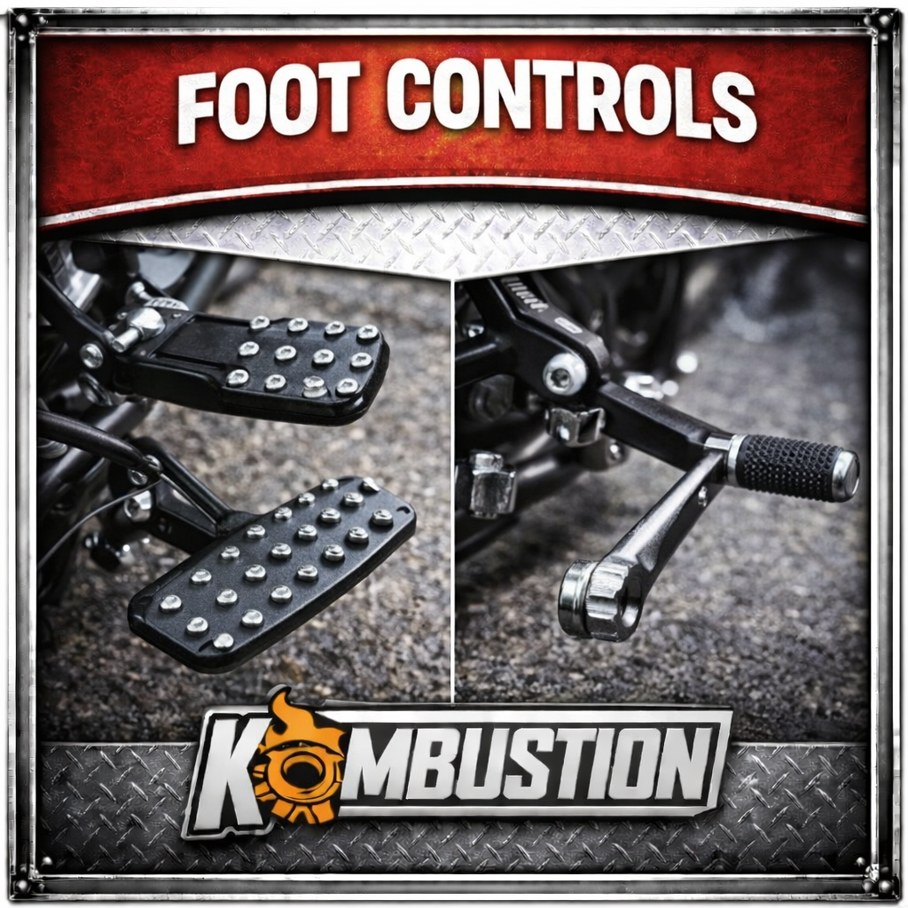 Foot Controls - Shift/Brake