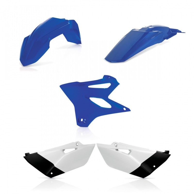 Acerbis Yamaha YZ85 Plastic Kit 2015-2021 - Blue/Black/White for Powersports Vehicles